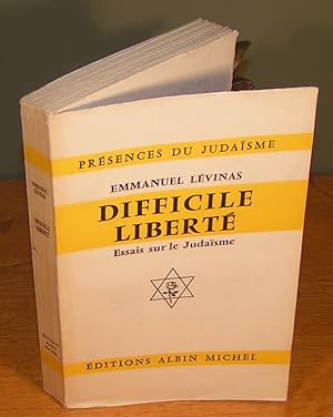 DIFFICILE LIBERTÉ Essais sur le judaisme (E.O.)