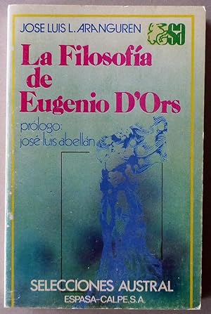 La Filosofía de Eugenio D'Ors.