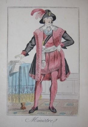 Costumes des Représentans du Peuple Français. Membres des deux Conseils, du Directoir Executif de...