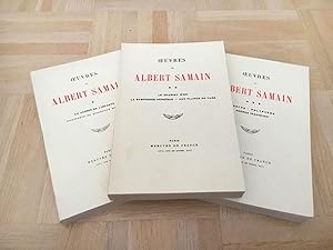 Oeuvres de Albert Samain (3 Bände).