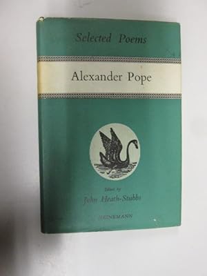 Seller image for Selected Poems of Alexander Pope for sale by Goldstone Rare Books