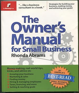 Bild des Verkufers fr The Owner's Manual for Small Business zum Verkauf von Between the Covers-Rare Books, Inc. ABAA