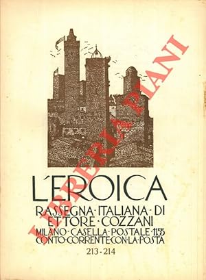 L'Eroica. Rassegna italiana di Ettore Cozzani. N. 213-214.