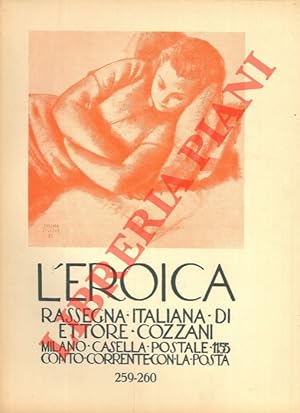 L'Eroica. Rassegna italiana di Ettore Cozzani. N. 259-260.
