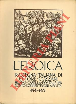 L'Eroica. Rassegna italiana di Ettore Cozzani. N. 144-145