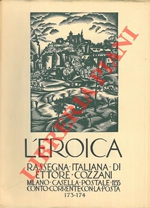 L'Eroica. Rassegna italiana di Ettore Cozzani. N. 173-174.