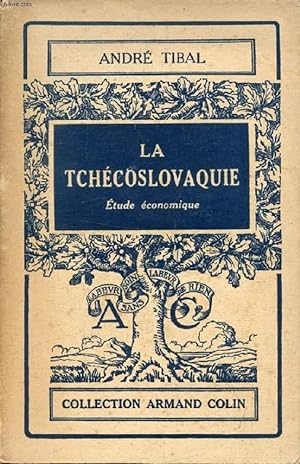 Bild des Verkufers fr LA TCHECOSLOVAQUIE, ETUDE ECONOMIQUE zum Verkauf von Le-Livre