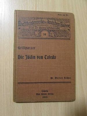 Bild des Verkufers fr Die Jdin von Toledo - Historisches Trauerspiel in fnf Aufzgen zum Verkauf von Bookstore-Online