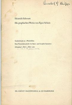 Die graphischen Werke von Egon Schiele.