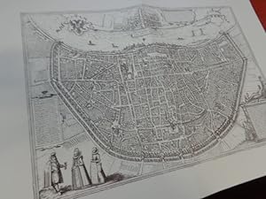 Imagen del vendedor de Colonia Agrippina - Kln Braun Hogenberg map Plan Kupferstich a la venta por suspiratio - online bcherstube