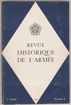 Revue historique de l'armée. 1971 n° 2.