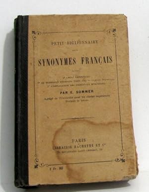 Image du vendeur pour Petit dictionnaire des synonymes franais mis en vente par crealivres