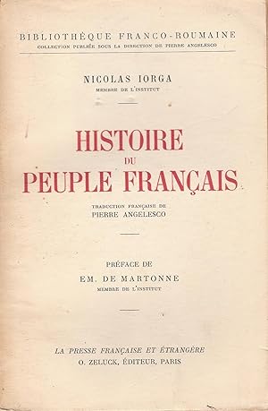 Seller image for Histoire du peuple franais for sale by Bouquinerie L'Ivre Livre