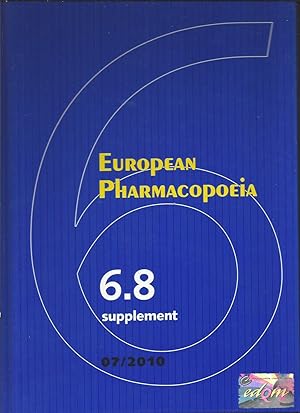 Imagen del vendedor de European Pharmacopoeia: Supplement 6.8 a la venta por Books and Bobs