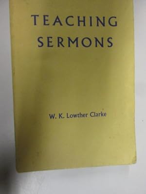 Seller image for Teaching Sermons for sale by Goldstone Rare Books
