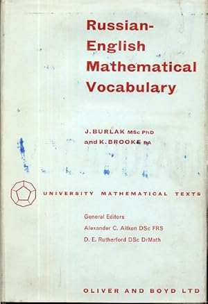 Immagine del venditore per Russian-English mathematical vocabulary. venduto da L'ivre d'Histoires