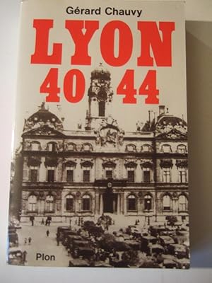 Image du vendeur pour Lyon 40 - 44 mis en vente par Domifasol