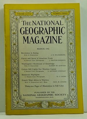 Image du vendeur pour The National Geographic Magazine, Volume 81, Number 3 (March 1942) mis en vente par Cat's Cradle Books