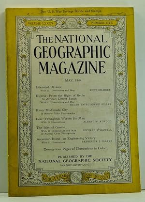 Seller image for The National Geographic Magazine, Volume LXXXV (85), Number Five (5) (May 1944) for sale by Cat's Cradle Books