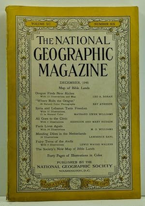 Seller image for The National Geographic Magazine, Volume XC (90), Number Six (6) (December 1946) for sale by Cat's Cradle Books