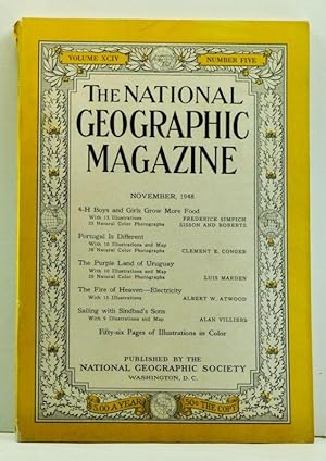 Bild des Verkufers fr The National Geographic Magazine, Volume 94, Number 5 (November 1948) zum Verkauf von Cat's Cradle Books