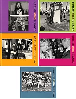 Image du vendeur pour Lee Friedlander: The Human Clay (Complete 5-Volume Set: Portraits; Children; Street; Parties; Workers) [All Volumes SIGNED] mis en vente par Vincent Borrelli, Bookseller