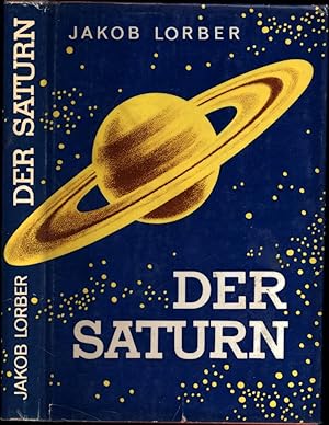 Der Saturn / Darstellung diese planeten samt ring und monden und seiner lebewesen, inspirativ emp...