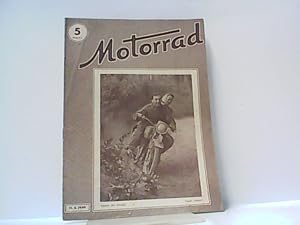 Bild des Verkufers fr Motorrad. Heft 5. / 11. Mrz 1949. zum Verkauf von Antiquariat Ehbrecht - Preis inkl. MwSt.