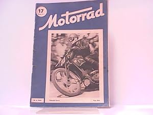 Bild des Verkufers fr Motorrad. Heft 17. / 10. Juni 1949. zum Verkauf von Antiquariat Ehbrecht - Preis inkl. MwSt.