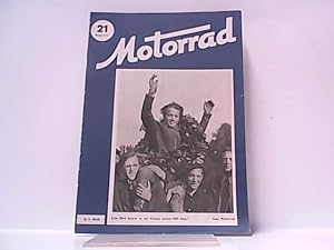 Bild des Verkufers fr Motorrad. Heft 21. / 08. Juli 1949. zum Verkauf von Antiquariat Ehbrecht - Preis inkl. MwSt.