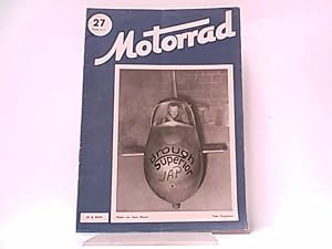 Bild des Verkufers fr Motorrad. Heft 27. / 19. August 1949. zum Verkauf von Antiquariat Ehbrecht - Preis inkl. MwSt.