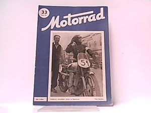 Bild des Verkufers fr Motorrad. Heft 33. / 30. September 1949. zum Verkauf von Antiquariat Ehbrecht - Preis inkl. MwSt.