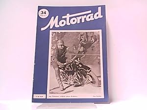 Bild des Verkufers fr Motorrad. Heft 34. / 07. Oktober 1949. zum Verkauf von Antiquariat Ehbrecht - Preis inkl. MwSt.