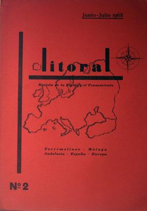 LITORAL, Revista de la Poesía y el Pensamiento.Número 2, Junio-Julio 1968.