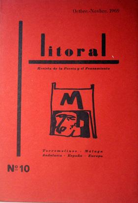 LITORAL, Revista de la Poesía y el Pensamiento.Número 10, Octubre - Noviembre 1969.