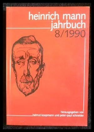 Seller image for Heinrich Mann Jahrbuch 8/1990 for sale by ANTIQUARIAT Franke BRUDDENBOOKS