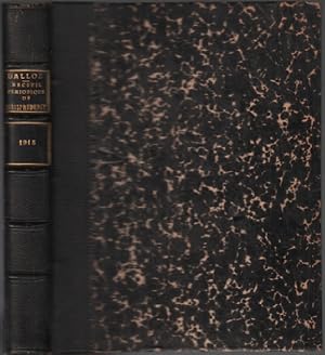 Recueil périodique et critique / jurisprudence générale 1915