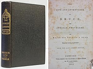 THE LIFE & ADVENTURES OF BRUCE , THE AFRICAN TRAVELLER (1841) The Family Library No. 128