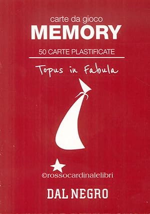 Image du vendeur pour Carte Da Gioco Memory. Topus in Fabula. 50 Carte dal Negro Plastificate mis en vente par Libro Co. Italia Srl