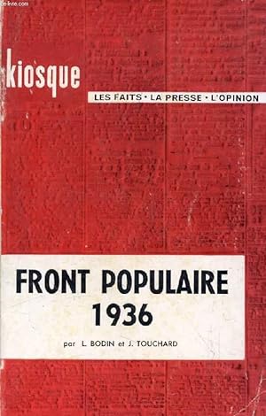 Bild des Verkufers fr FRONT POPULAIRE, 1936 zum Verkauf von Le-Livre