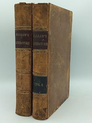 INTRODUCTION TO THE LITERATURE OF EUROPE: 2 Volumes