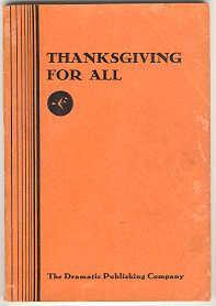 Image du vendeur pour Thanksgiving for All mis en vente par Books on the Square