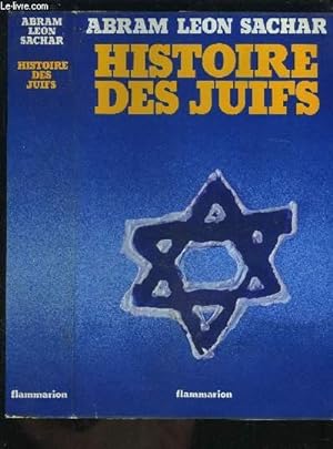 Bild des Verkufers fr HISTOIRE DES JUIFS zum Verkauf von Le-Livre
