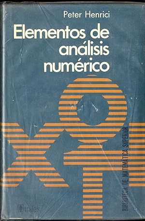 Imagen del vendedor de ELEMEMTOS DE ANALISIS NUMERICO a la venta por Librera Maxtor