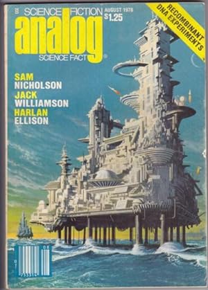 Seller image for Analog Science Fiction - Science Fact August 1978 - The Man Who Was Heavily Into Revenge, Right of Passage, The Water Doctor, I Put My Blue Genes On, Cousins, Starships in Whose Future ?, Brother to Demons, + for sale by Nessa Books