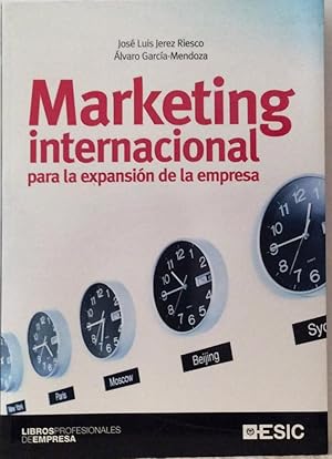 Imagen del vendedor de Marketing internacional para la expansin de la empresa a la venta por LIBRERA SOLN