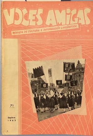 Voces Amigas - Revista de cultura e información lingüistica 17 números 9-1963 hasta 2-1965 y 6-1965
