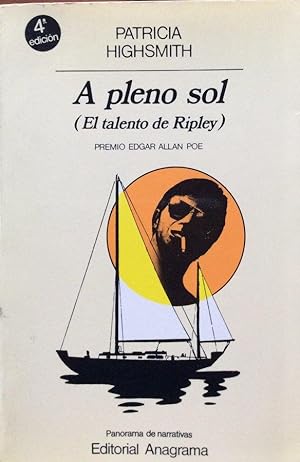Image du vendeur pour A pleno sol: el talento de Ripley mis en vente par LIBRERA SOLN