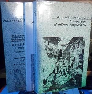 Seller image for HISTORIA DE LA PRENSA ARAGONESA + ARAGN Y SU DERECHO + INTRODUCCIN AL FOLKLORE ARAGONS (I) (3 libros) for sale by Libros Dickens