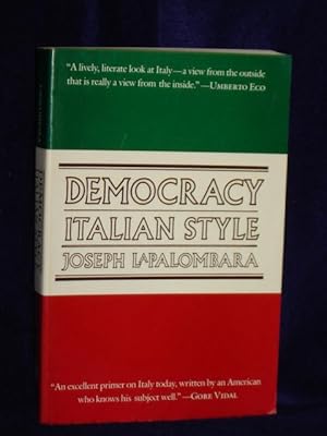 Imagen del vendedor de Democracy Italian Style a la venta por Gil's Book Loft